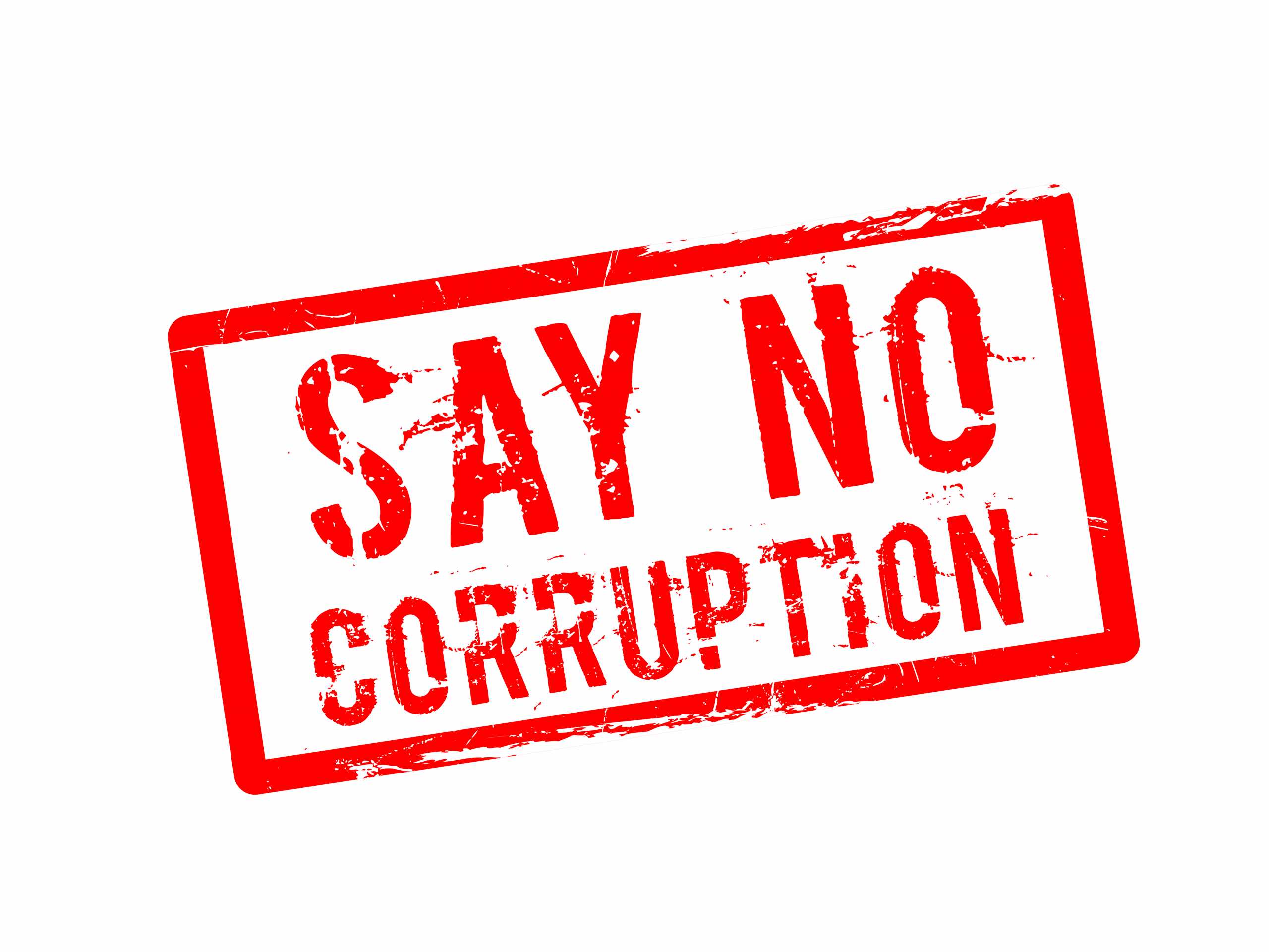Zero Tolerance to Corruption